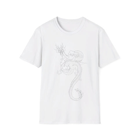 Black & White Dragon Soft-T