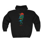 Dragon Full Zip Hooded Sweatshirt