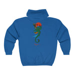 Dragon Full Zip Hooded Sweatshirt