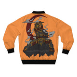 Orange Samurai Bomber Jacket