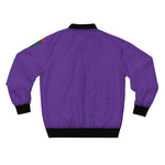 Purple Fuujin & Raijin Bomber Jacket