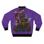 Purple Samurai Bomber Jacket