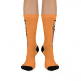 Orange Fuujin & Raijin Socks