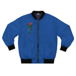 Blue Samurai Bomber Jacket