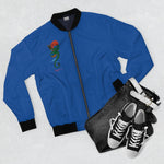 Blue Samurai Bomber Jacket