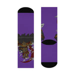 Purple Samurai Socks