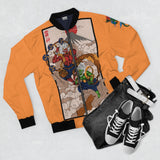 Orange Fuujin & Raijin Bomber Jacket