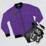 Purple Samurai Bomber Jacket