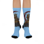 Blue Samurai Socks