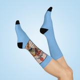 Blue Fuujin & Raijin Socks